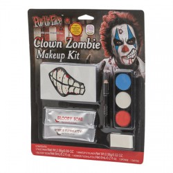 Clown zombie smink set
