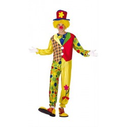 Happy Clown maskerad dräkt