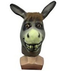 Donkey (Åsnan) latex mask