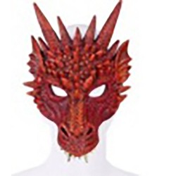 Latex Drake (Dragon) Mask