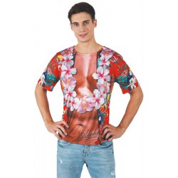 T-shirt hawaii man